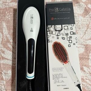 Pro Cabello White Luxury 5500 Straightening Brush